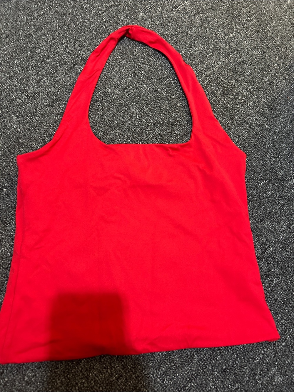 Nike Women's Red Halter Tank Top
